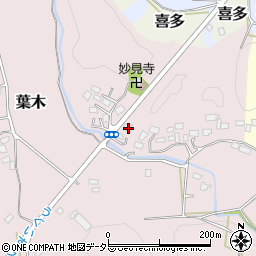 千葉県市原市葉木671周辺の地図