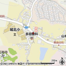 淞北台団地入口周辺の地図