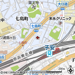 横浜地方法務局神奈川出張所周辺の地図