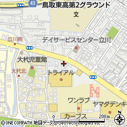 炭火焼き鳥とっ鳥屋鳥取東店周辺の地図