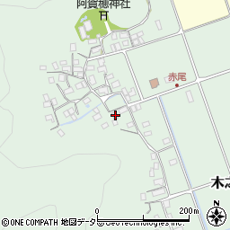 滋賀県長浜市木之本町赤尾528周辺の地図