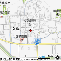 中谷公民館周辺の地図