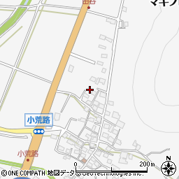 滋賀県高島市マキノ町小荒路474周辺の地図