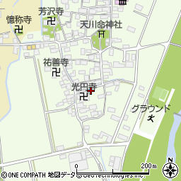 滋賀県長浜市高月町雨森1551周辺の地図