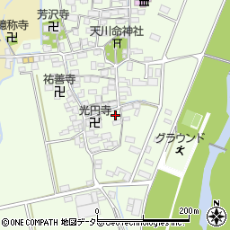 滋賀県長浜市高月町雨森1201周辺の地図