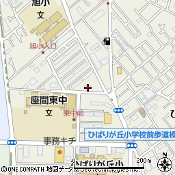 東原共同住宅集会場周辺の地図