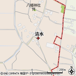 千葉県茂原市清水967周辺の地図