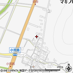 滋賀県高島市マキノ町小荒路458周辺の地図