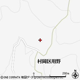 兵庫県美方郡香美町村岡区用野460-2周辺の地図