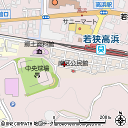 福井県高浜町（大飯郡）南団地周辺の地図