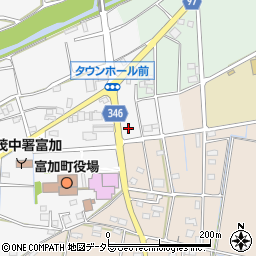 岐阜県加茂郡富加町滝田1594-1周辺の地図