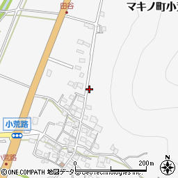 滋賀県高島市マキノ町小荒路384周辺の地図