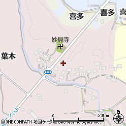 千葉県市原市葉木663周辺の地図
