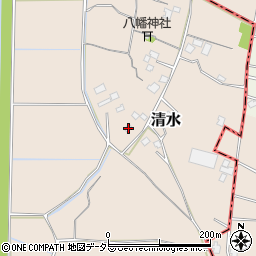 千葉県茂原市清水996周辺の地図