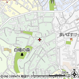 神奈川県横浜市神奈川区白幡西町14周辺の地図