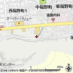 岐阜県関市栄町周辺の地図