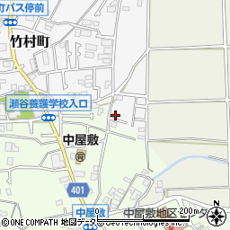 神奈川県横浜市瀬谷区竹村町4-18周辺の地図