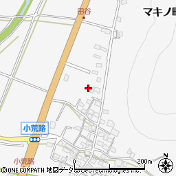 滋賀県高島市マキノ町小荒路460周辺の地図