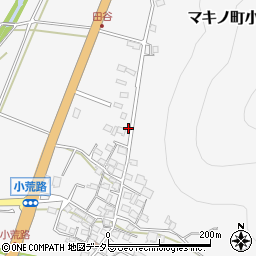 滋賀県高島市マキノ町小荒路462周辺の地図