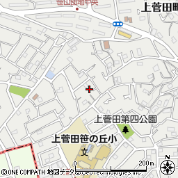神奈川県横浜市保土ケ谷区上菅田町864周辺の地図