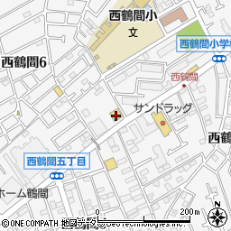ガスト大和鶴間店周辺の地図