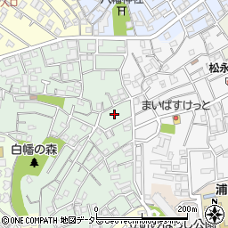 神奈川県横浜市神奈川区白幡西町15周辺の地図