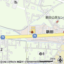 岐阜日産オートシェルジュ関周辺の地図