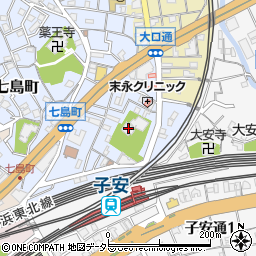 神奈川県横浜市神奈川区七島町144周辺の地図