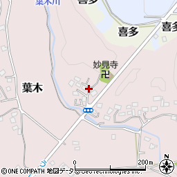 千葉県市原市葉木665周辺の地図