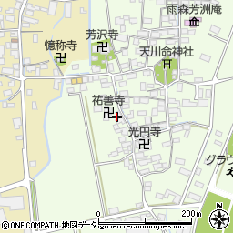滋賀県長浜市高月町雨森1567周辺の地図