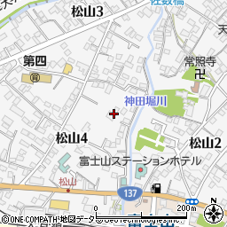 吉田シャーリング周辺の地図