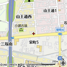 岐阜県関市山王通西7-8周辺の地図