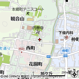 岐阜県関市本郷町26周辺の地図