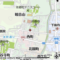 岐阜県関市本郷町19周辺の地図