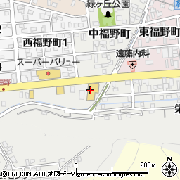 岐阜スバル自動車関店周辺の地図