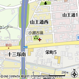 岐阜県関市山王通西7周辺の地図