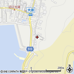 滋賀県長浜市西浅井町大浦759周辺の地図
