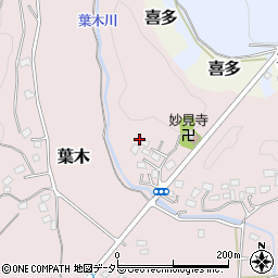 千葉県市原市葉木666周辺の地図