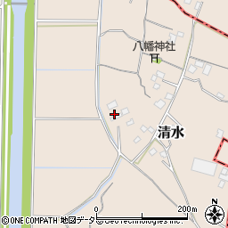 千葉県茂原市清水999周辺の地図