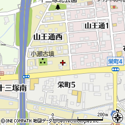 岐阜県関市山王通西7-44周辺の地図