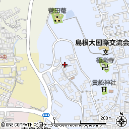 島根県松江市菅田町94-2周辺の地図