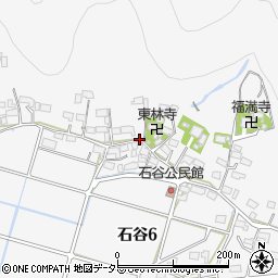 岐阜県岐阜市石谷周辺の地図