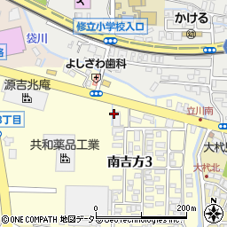 トップドライ株式会社　南吉方工場周辺の地図
