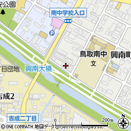 鳥取県鳥取市興南町25周辺の地図
