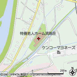 清珠荘周辺の地図