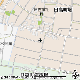 兵庫県豊岡市日高町堀376-5周辺の地図