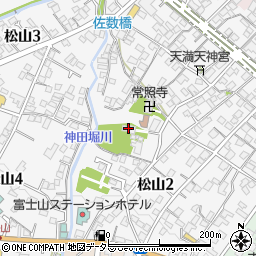 松尾神社周辺の地図