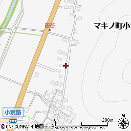 滋賀県高島市マキノ町小荒路388周辺の地図