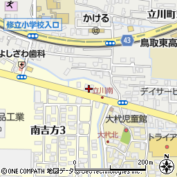 ａｐｏｌｌｏｓｔａｔｉｏｎ鳥取中央ＳＳ周辺の地図