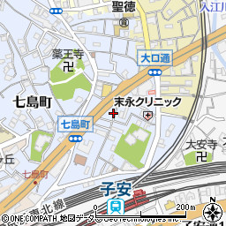 神奈川県横浜市神奈川区七島町126周辺の地図